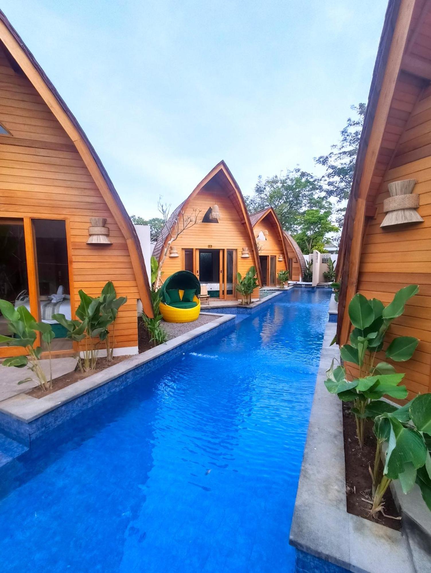 Abian Klumpu Villa & Spa サヌール エクステリア 写真